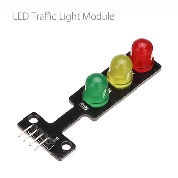 

5V LED Traffic Light Display Module Electronic Building Blocks Board For Arduino