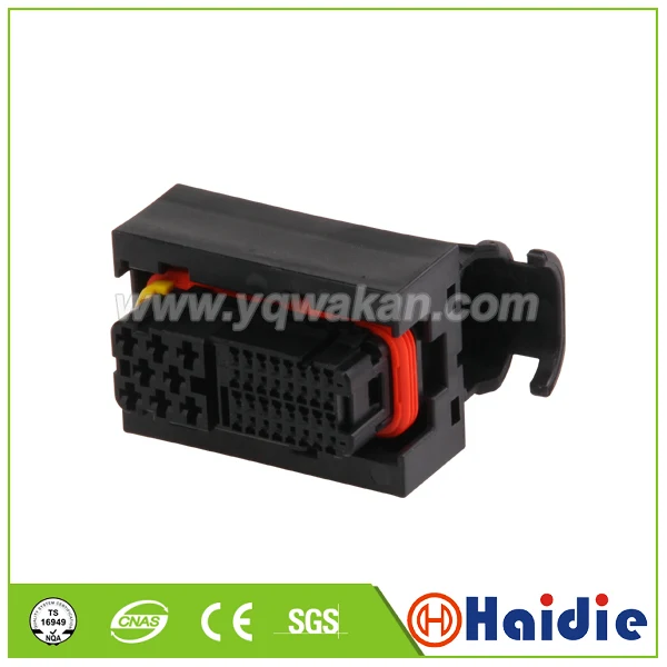 Free shipping 1set tyco 40pin Ecu plug ignition wire harness connector