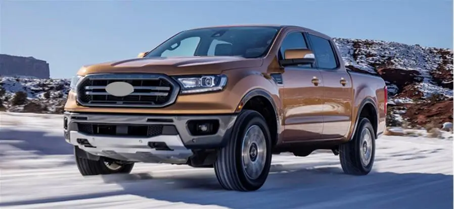 Автомобильный Стайлинг для бампера лампа Ford Ranger Дневной светильник T7 год светодиодный DRL Дневной светильник Everest противотуманная фара Everest головной светильник