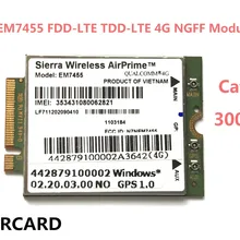EM7455 FDD/TDD LTE Cat6 4G модуль 4G карта для ноутбука