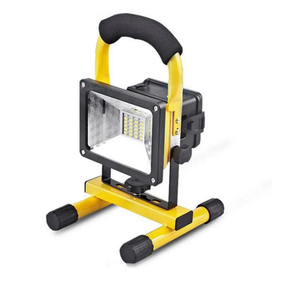 

Rechargeable Spotlight 30W Flood Light Portable Work Lamp Movable Outdoor Camping Light Waterproof Lamp