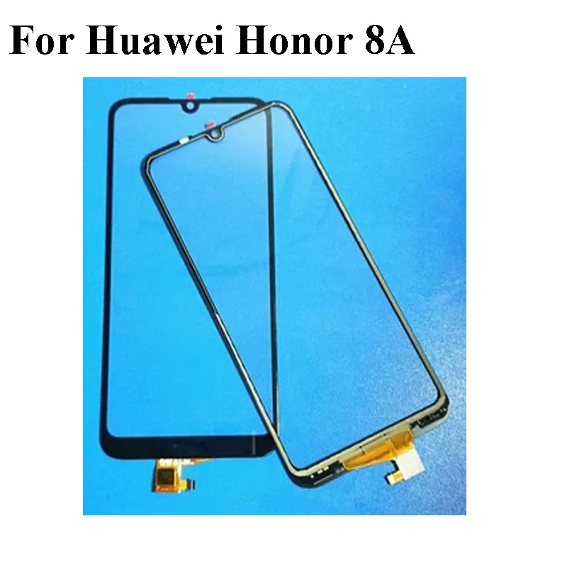 Высококачественный емкостный сенсорный экран для Huawei Honor 8A 8 A стеклянная панель с