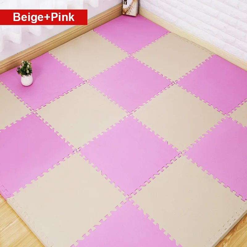 ITNEX 10 шт./лот 30*30*0 8 см детский игровой коврик пазл из вспененного этилвинилацетата