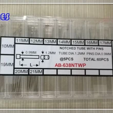 1 компл. Нержавеющая сталь часы группа соединительные штифты трубы Ассортимент/зубчатые трубки с булавками