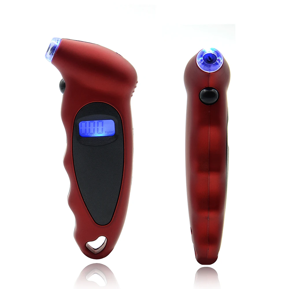 New Digital Car Tire Tyre Air Pressure Gauge Meter LCD Display Manometer Barometers Tester for Car Truck Motorcycle Bike