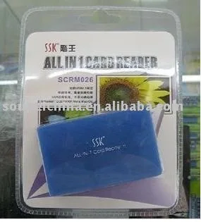 Китай марка сск SCRM026 все в один карта чтения USB2.0 прямой читать TF поддержка CF SD SDHC
