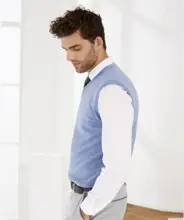 ^^Best Offers 100%Cashmere Blue Vest Sweater Men's Pullover V-Neck Warm Winter Spring Natural Fabric Extra Soft High Quality Free Shipping ^^Best Offers 100%Cashmere Blue Vest Sweater Men's Pullover V-Neck Warm Winter Spring Natural Fabric Extra Soft High Quality Free Shipping