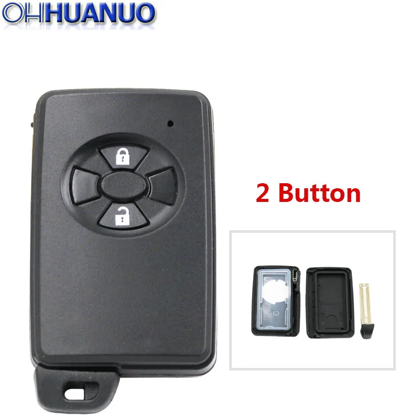 

New 2 button Smart Remote Key Fob Shell for Toyota RAV4 Vitz Ractis