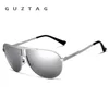 GUZTAG Brand Fashion Classic Polarized Sunglasses Men's Designer Goggle Integrated Eyewear Sun glasses UV400 For Men G8026 ► Photo 2/5