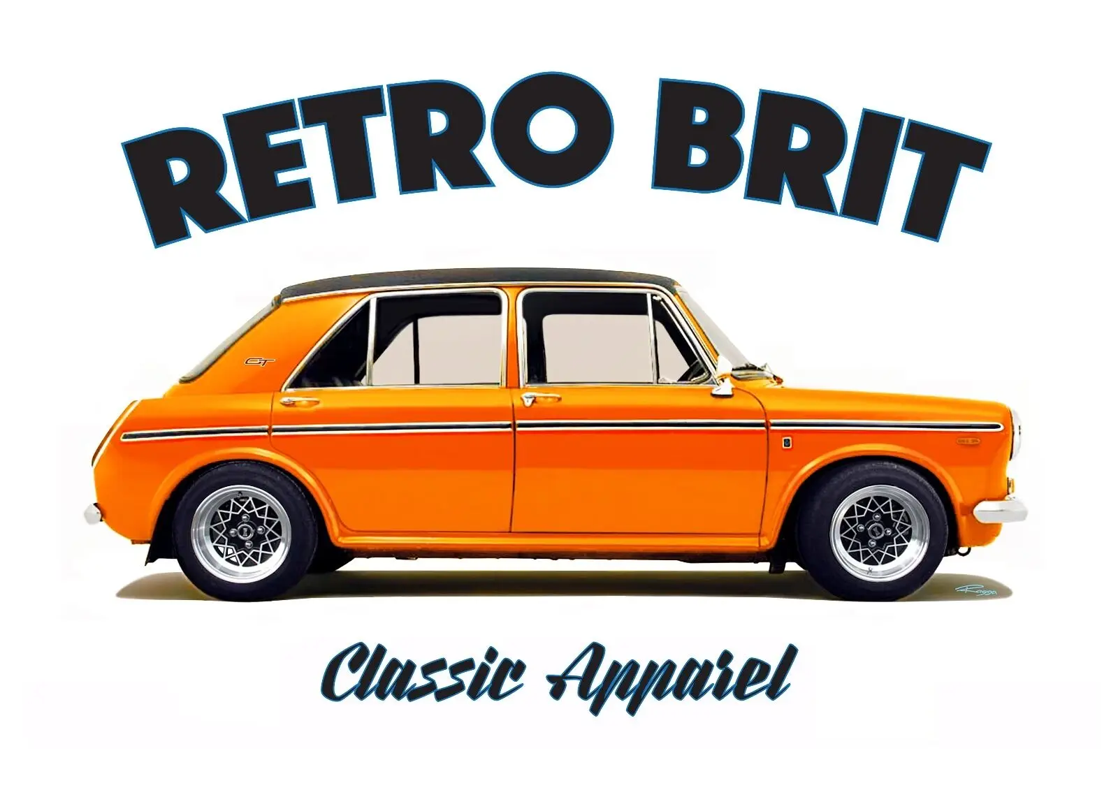 Крутая футболка Austin Morris 1300Gt 2019 Ретро Брит классический автомобиль британский