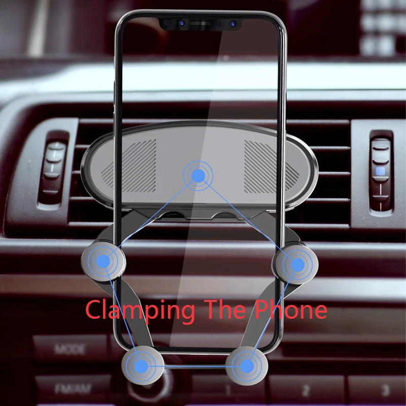 

Mobile Gravity Vehicle Bracket For Xiaomi For Redmi 360 Degree Rotating Bracket Car Outlet Mobile Phone GPS Navigation Bracket