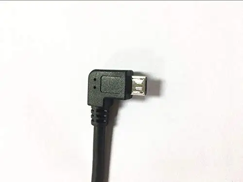 Удлиненный USB A к Micro B USB кабель 90 градусов под прямым углом для зарядки автомобиля TomTom Sat Nav gps навигации автомобиля 1.8m3m5m