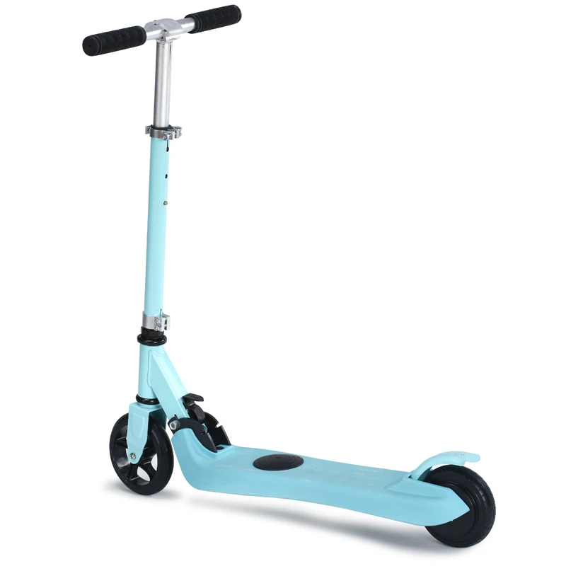 Cheap OUXI Children Folding Electric Scooter Two-Wheel Smart E-Scooter With Light Weight Kick Electric Skateboard For Kids Three Color 1