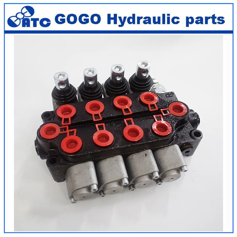 

ZT-L12 hydraulic monoblock multiple directional control tractor valve, used in hydraulic system of tractors and other machinery