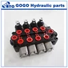 ZT-L12 hydraulic monoblock multiple directional control tractor valve, used in hydraulic system of tractors and other machinery ► Photo 1/4