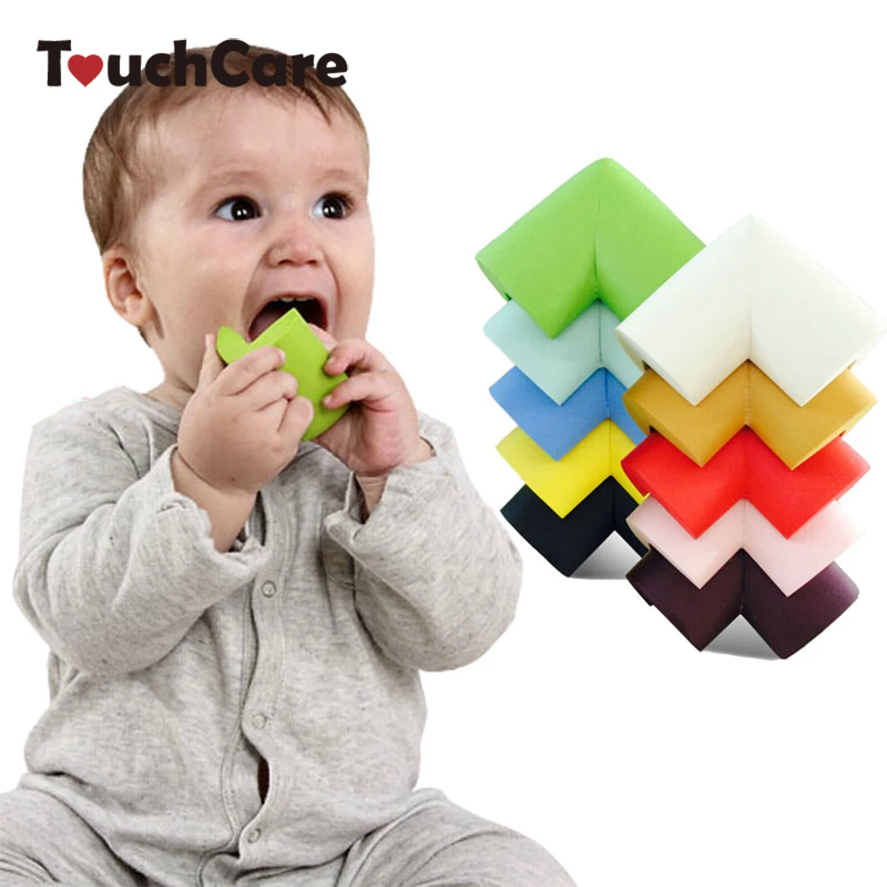 

8Pcs/lot 60*60*12mm Soft Baby Safe Corner Protector Baby Kids Table Desk Corner Guard Children Safety Edge Guards