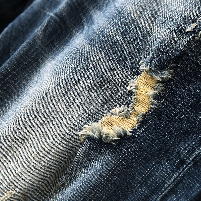 AIRGRACIAS New Fashion Mens Ripped Short Jeans Brand Clothing Bermuda Summer 98% Cotton Shorts Breathable Denim Shorts Male AIRGRACIAS New Fashion Mens Ripped Short Jeans Brand Clothing Bermuda Summer 98% Cotton Shorts Breathable Denim Shorts Male
