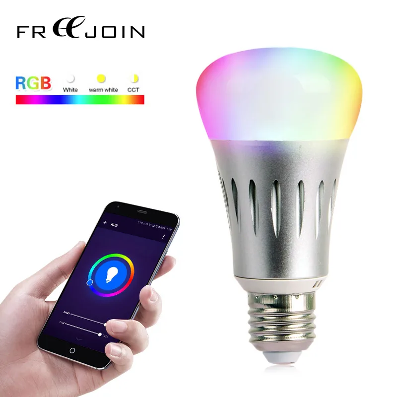 

Dimmable E27 Multicolor,Dimmable,No Hub Required,6W Equivalent Smart Wifi Lamp Works with Amazon Echo Alexa and Google