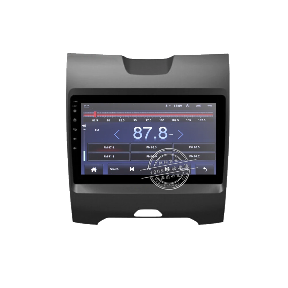 Best HANG XIAN 9" Quadcore Android 8.1 Car radio for Ford Edge 2015 car dvd player GPS navigation car multimedia 2