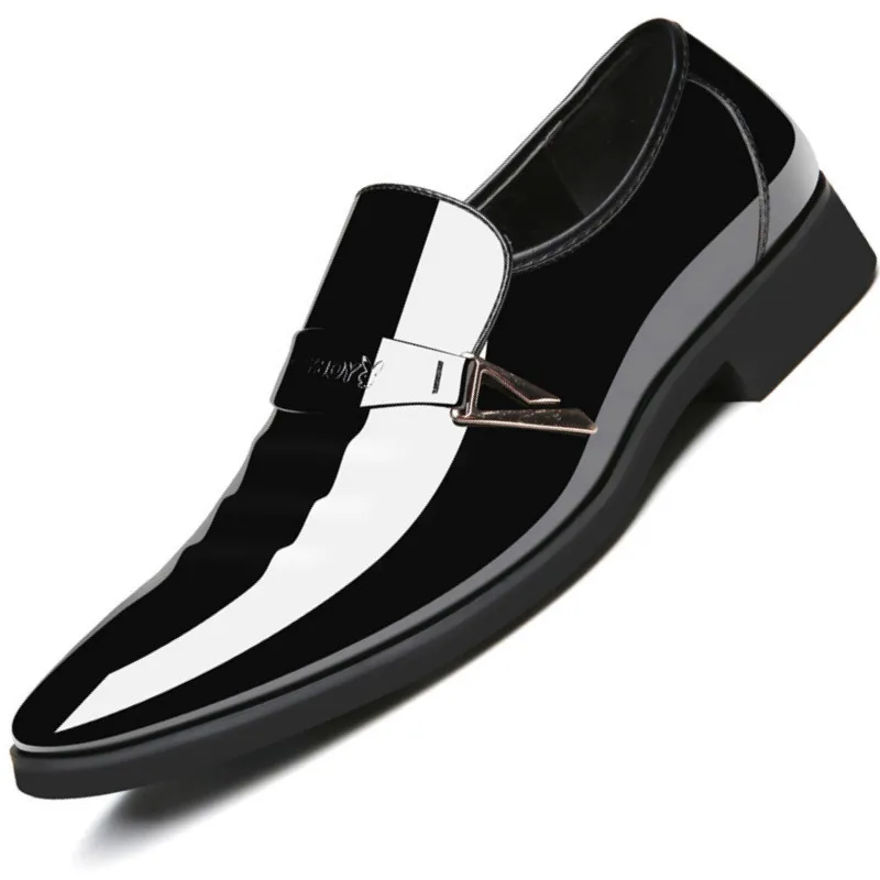 

Size 38~48 leather shoes men factory outlet brand trend men formal shoes #SH860