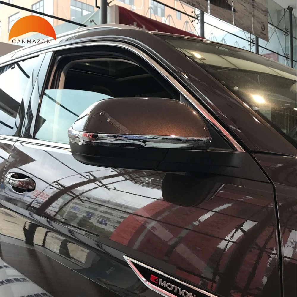 

For Volkswagen VW Teramont Atlas 2017 2018 ABS Chrome Rearview mirrors anti-scratch trim protection strip decoration
