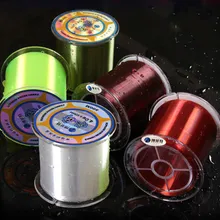 Носить в воду быстро высокого качества линии 500 м нейлон рыбалка море стержень Long Shot Род Рыба линия магистрали линии