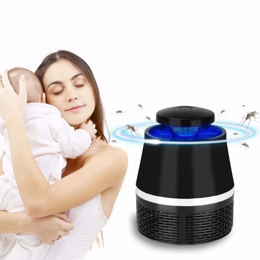 5W USB Electronic LED Mosquito Killer Lamp Safety Mosquito Trap Insect