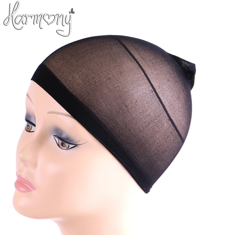 30 pcs/15packs NEW Deluxe Dream Beige Wig Cap Stretchable Elastic Hair Net Snood Wig Cap Hairnet Hair Mesh
