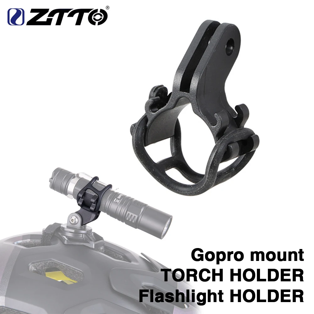 Discount Bicycle Light TORCH Flashlight Holder Clip Mount Bracket for Road Bike MTB bicycle parts adjusted for Gopro mount 0