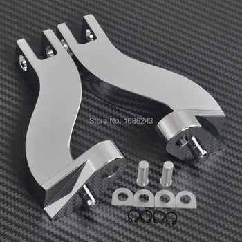 

Motorcycle Rear Passenger Foot Peg Footpeg Mount Kit For Harley Touring Street Glide FLHX Electra Glide FLHTC Road Glide FLTRX
