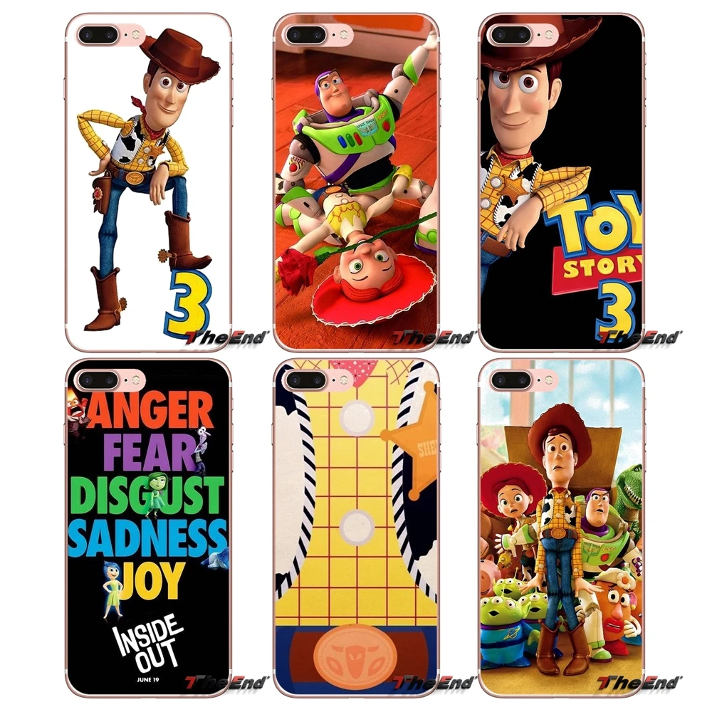 

For Huawei G7 G8 Ascend P7 P8 P9 Lite Honor 4C 5X 5C 6X Mate 7 8 9 Y3 Y5 Y6 II Pro Toy Story 3 Buzz Lightyear Woody Soft Case