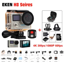 Action Camera Ultra HD 4 K 30FPS WiFi Sport Cameres Original EKEN H8/H8R 2.0″ 170D Dual Len Underwater Waterproof Helmet Cam
