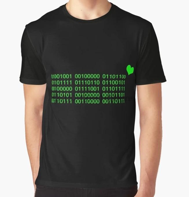 

All Over Print T-Shirt Men Funy tshirt 707 Mystic Messenger Binary Short Sleeve O-Neck Graphic Tops Tee women t shirt