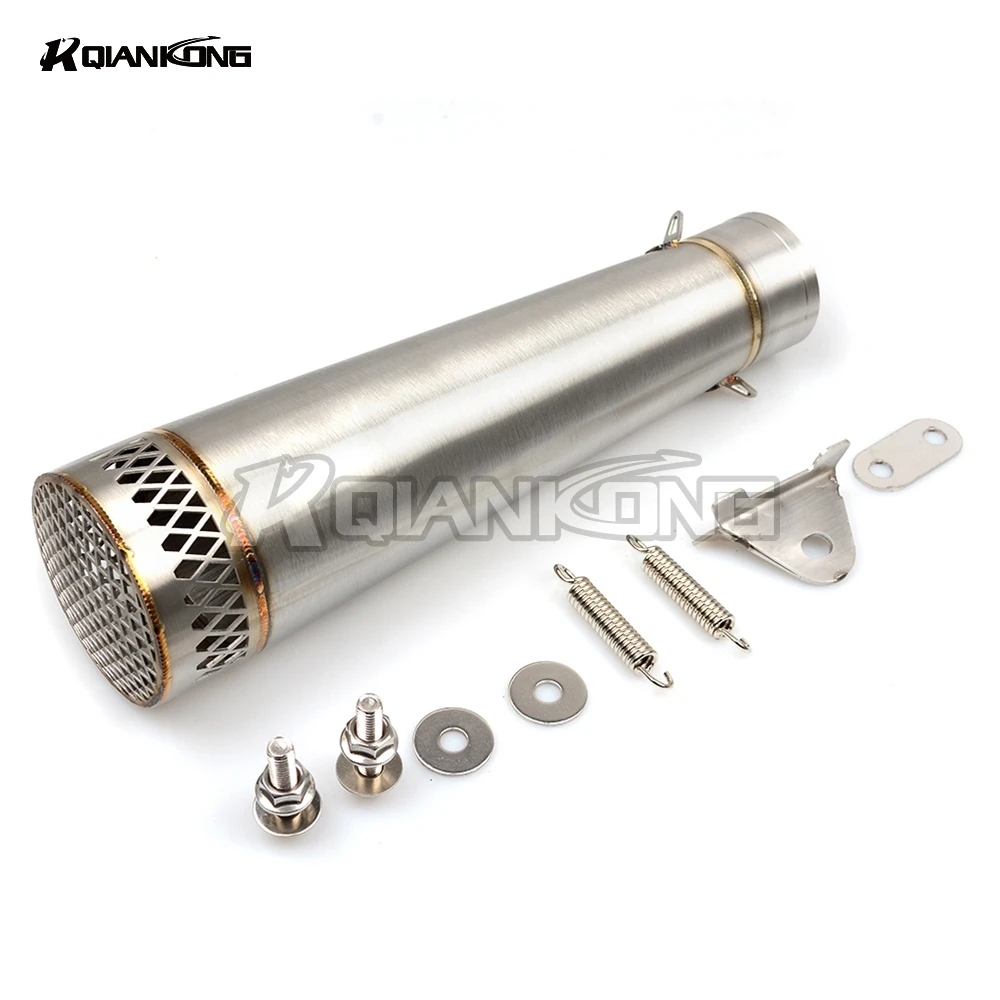 

Laser making Universal Motor Scooter exhaust escape pipe Muffler pipe for Honda PCX MSX125 MSX 125 2012 2013 2014 2015 2016-2018