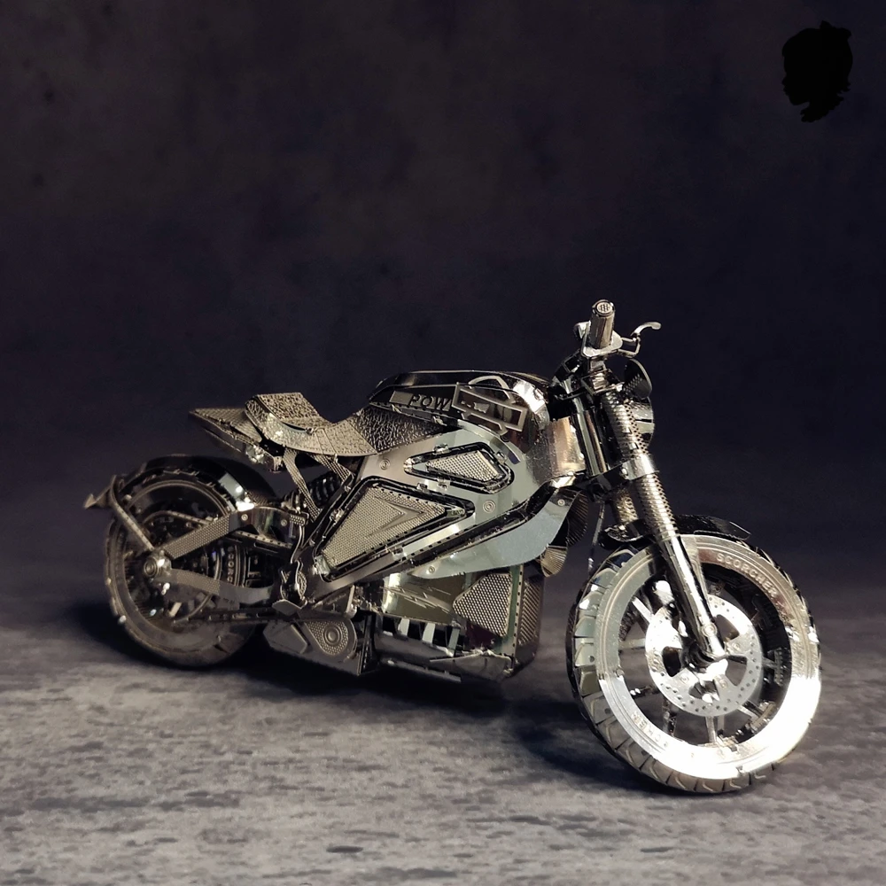 Мститель мотоцикл NANYUAN I22203 коллекция уровень головоломка 3D металлическая модель сборки 1:16 2 листа Souptoys творческие подарки