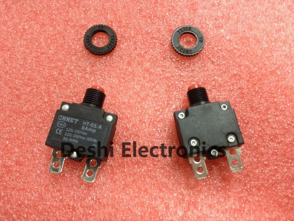 10pcs Chhet Ht 01a 101 8a Current Overload Protector Switch Circuit Breaker Can Be Reset Breaker Manufacturers Breaker Lockoutbreaker Circuit Aliexpress