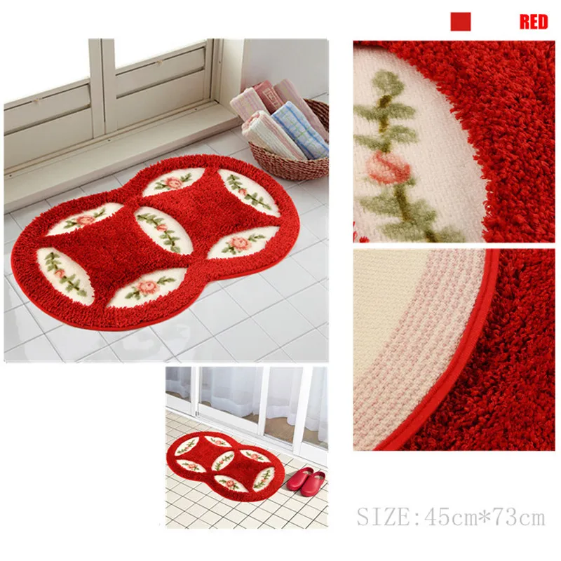 USPIRIT-PVC-Mesh-Coral-Fleece-Outdoor-Mats-Bathroom-Home-Area-Rugs-Water-Bath-Accent-Rugs-Anti (1)