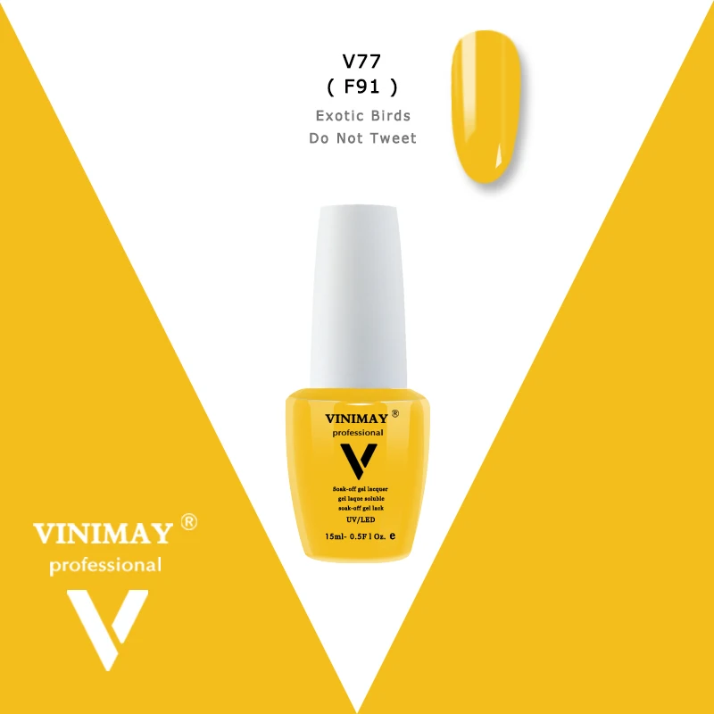 VINIMAY, Новое поступление, гель лак, УФ-гель для ногтей, Гель-лак Vernis, гель Nagellak, Гель-лак для замачивания, Гель-лак, праймер для ногтей, 15 мл - Цвет: V77