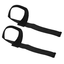 Перчатки пара бар опорные ремни Подушечка Для рук вес тренировки с поднятием тяжестей Тяжелая атлетика балансер тренажерный зал фитнес запястье обертывание Кроссфит открытый