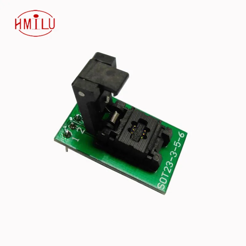 SOT23-6-0.95 Clamshell Pogo Pin Probe Test Socket SOT23-6-0.95-CP01PNL Programming Socket Pitch 0.95 Chip Size 1.6*3mm цена SOT23-6-0.95 Clamshell Pogo Pin Probe Test Socket SOT23-6-0.95-CP01PNL Programming Socket Pitch 0.95 Chip Size 1.6*3mm цены онлайн