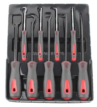 

Scraper, hook, and pick set, 9 pcs oring puller, oring removal tool, free Shipping Diagnostic Tools