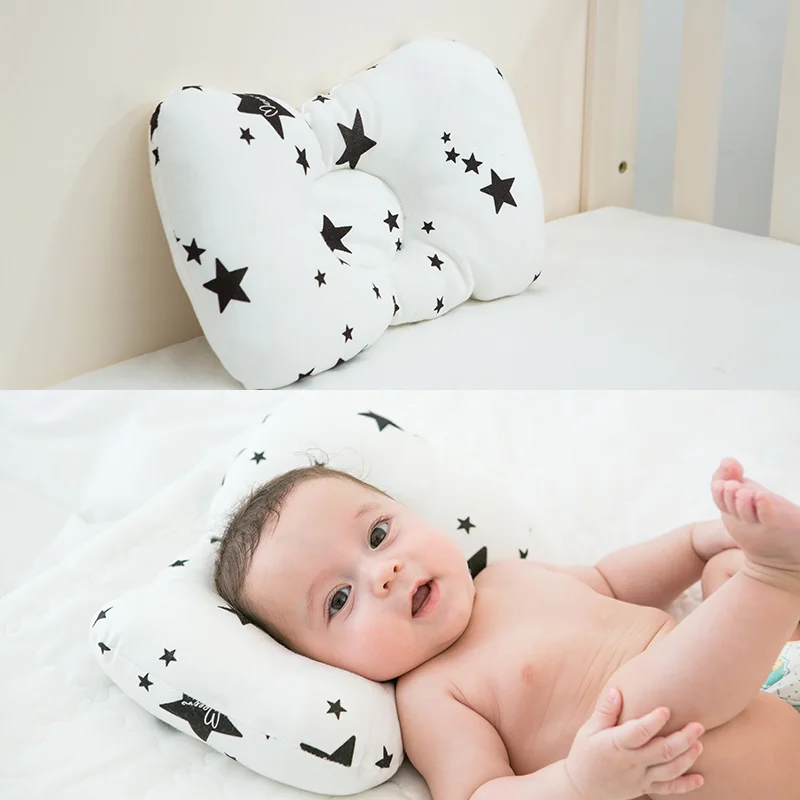 

Muslinlife Baby Pillow Newborn Head Protection Cushion Baby Bedding Infant Nursing Pillow Toddler Sleep Positioner Anti Roll