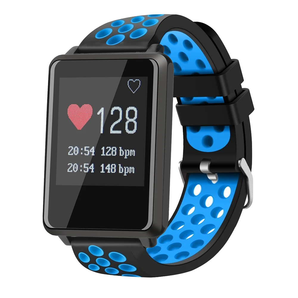 

696 F8 Bluetooth Smart Band Heart Rate Monitor Smart Bracelet 1.44 inch TFT Screen