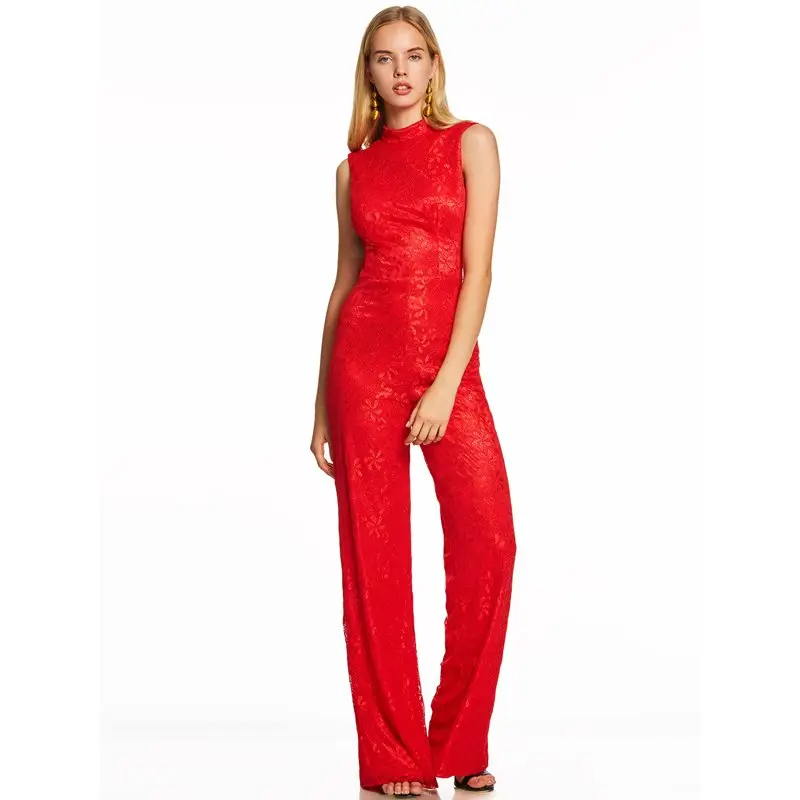 

Dressv red evening dress cheap sheath sleeveless high neck backless floor length wedding party formal colum evening dresses