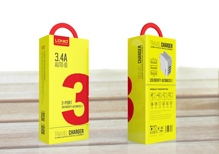 LDNIO TRAVEL CHARGER (3)