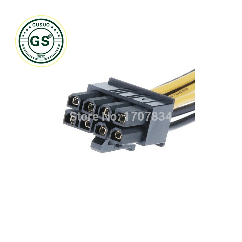 GuSou 15 см IDE 4 контактный molex на 8 PCI Express видеоадаптер для кабеля питания|pin molex|pin 8pin pin