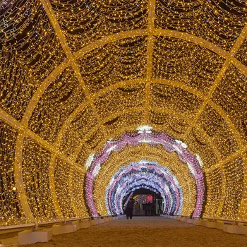 

20M 40M 60M 80M 100M LED connectable string Fairy light holiday Patio Christmas Wedding decoration Waterproof outdoor light garl