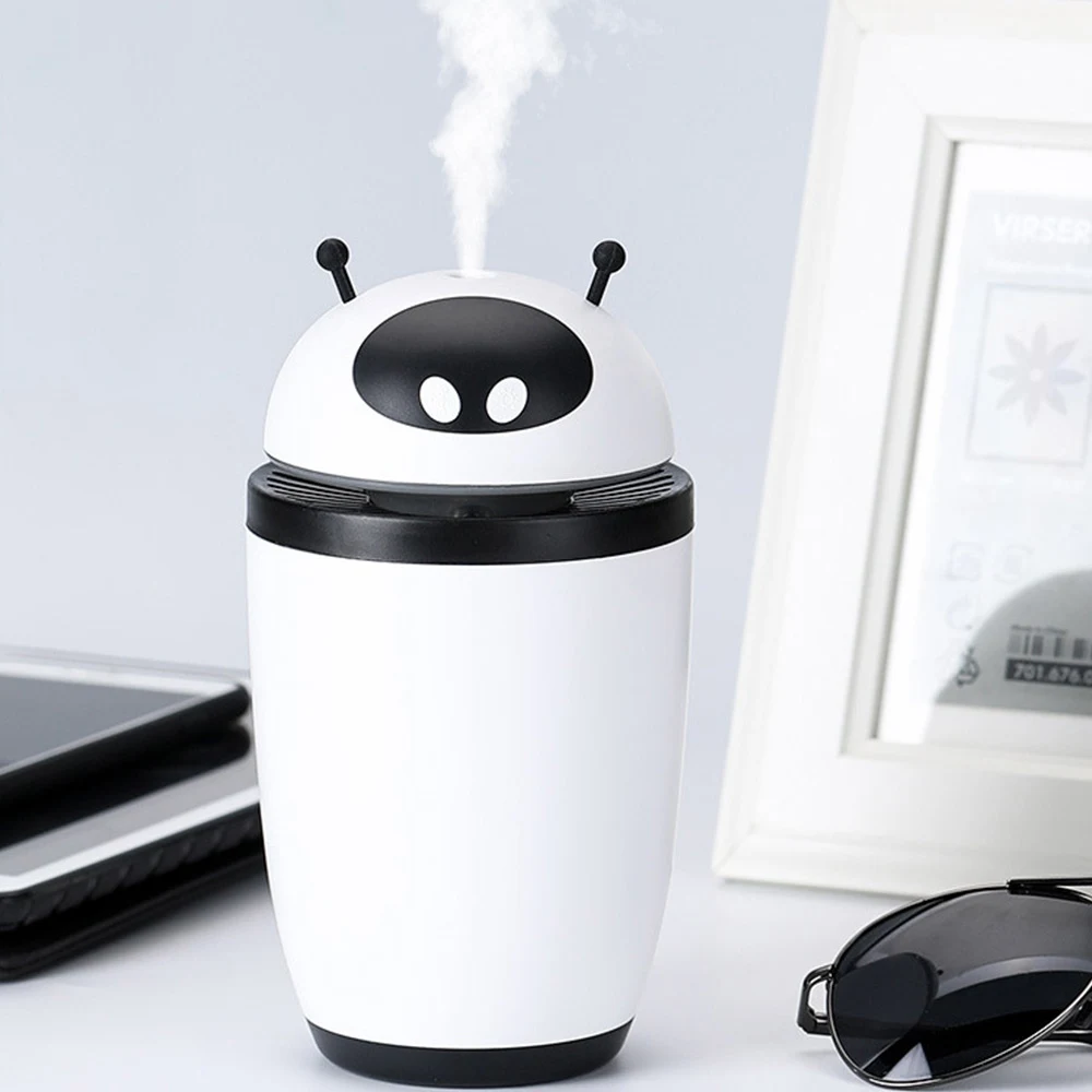 

Portable 500ml Mini Humidifier Ultrasonic USB Diffuser LED Night Light USB Aroma Air Essential Diffuser Purifier Atomizer