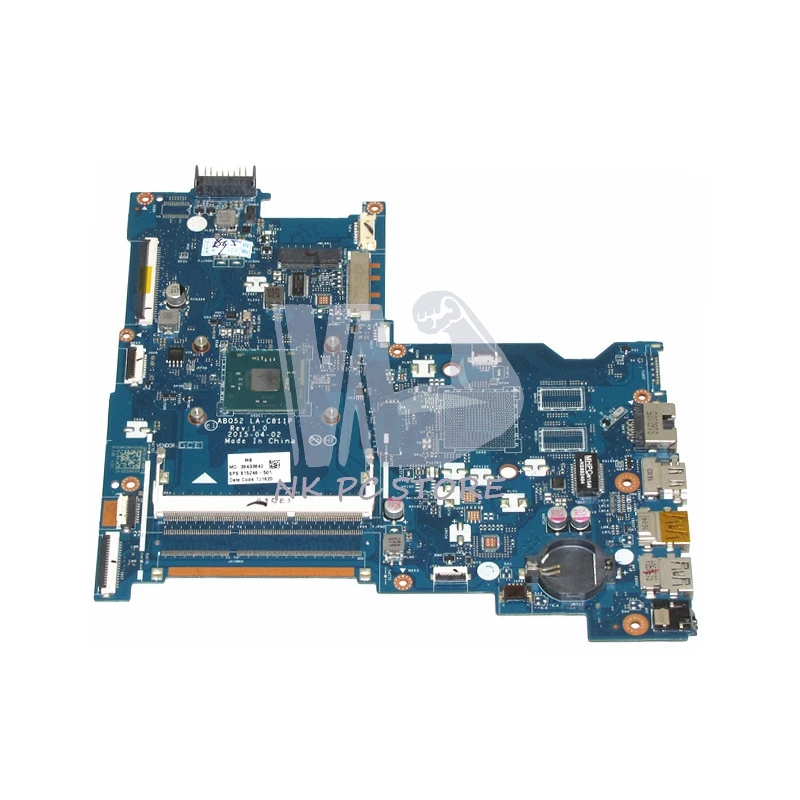

815248-501 Main Board For HP 15-ac 15-ac505tu Sr29h Laptop Motherboard ABQ52 LA-C811P Uma Celeron N3050 CPU 1.6 Ghz DDR3