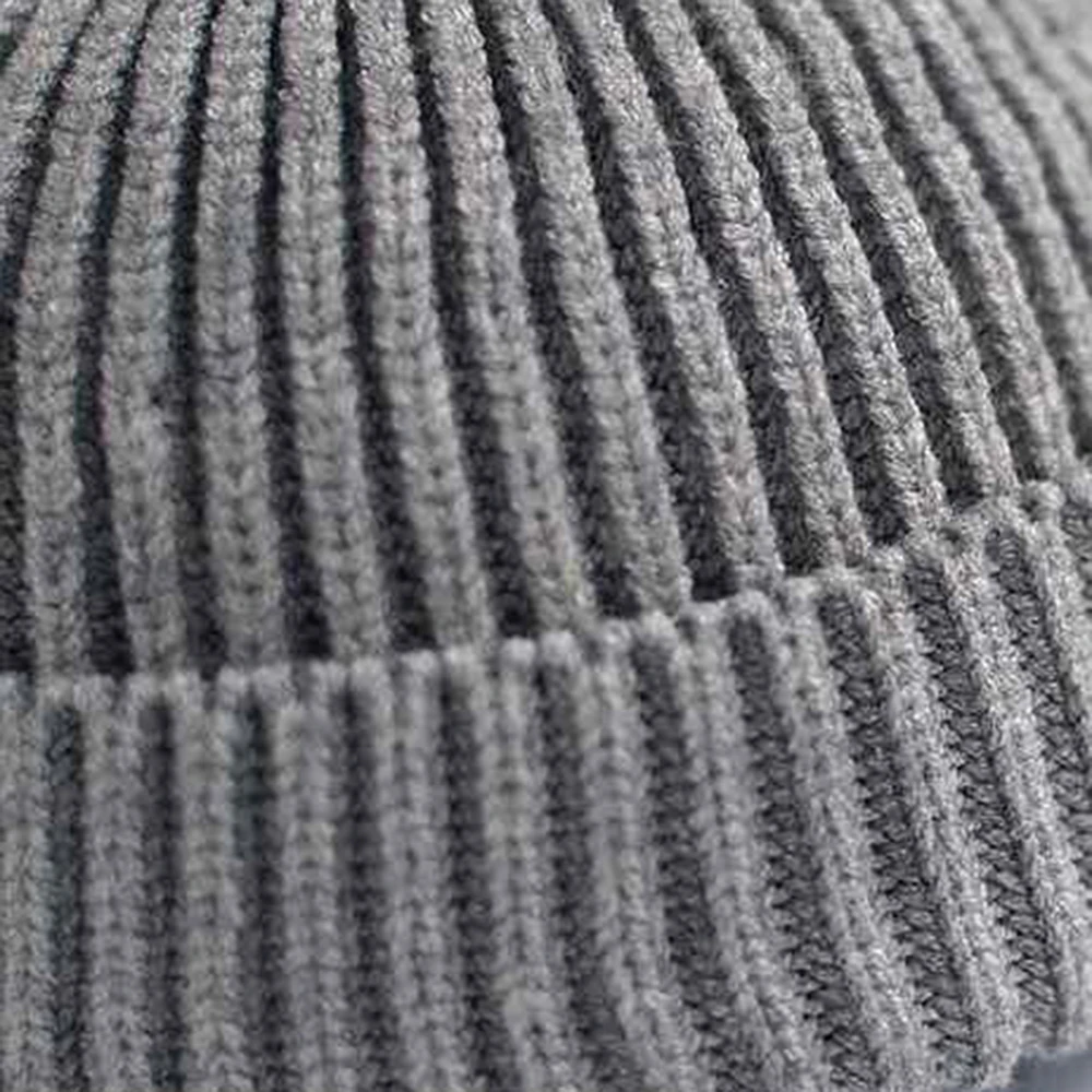 Для мужчин женщин мягкие однотонные шерстяные вязаные детская шапочка зима улица толстые теплые эластичные шапки унисекс Новинка года Harajuku